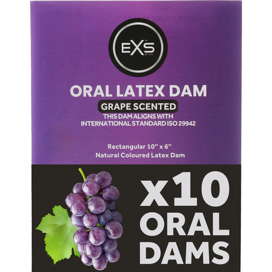Exs Condoms - Oral Dams - Latex-Oraltücher