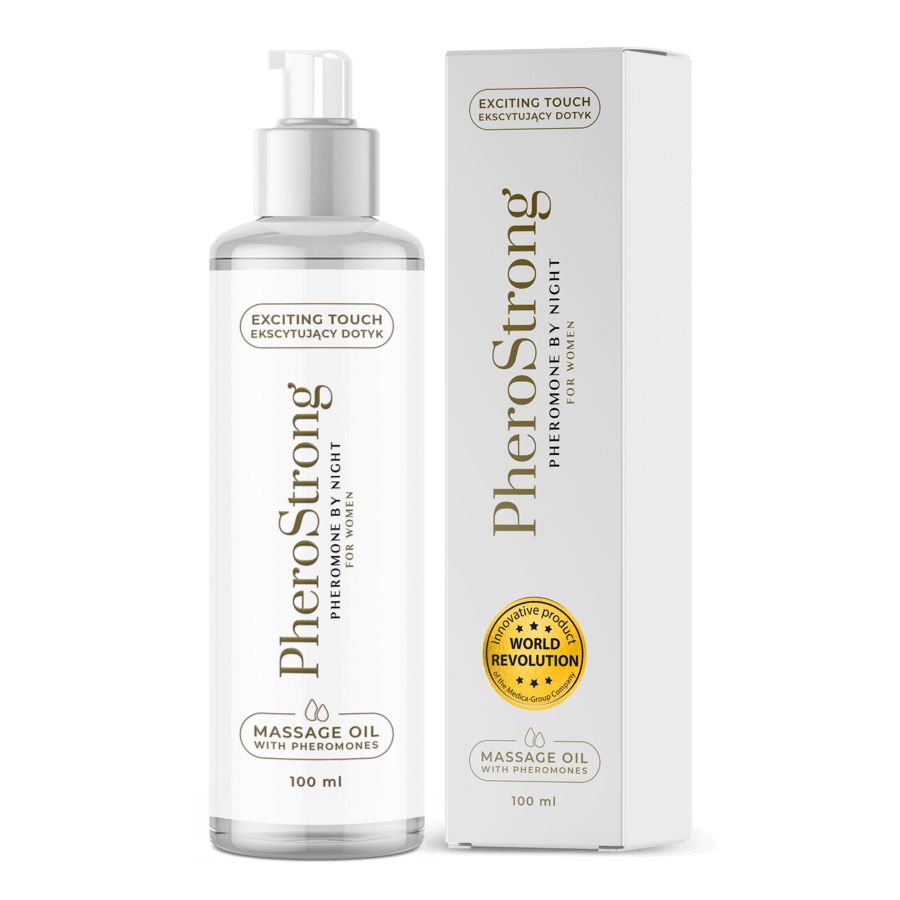PheroStrong - Massageöl - orientalisch-warmes Öl mit Pheromonen