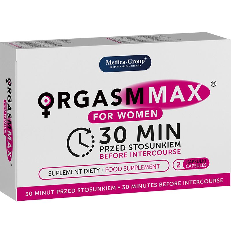 Medica Group - Orgasm Max für Frauen - Kapseln für weiblichen Libido