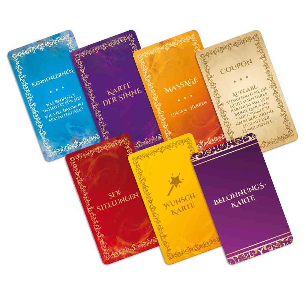 Erotikspiel "Spiel der Sinne" (dt. Version)