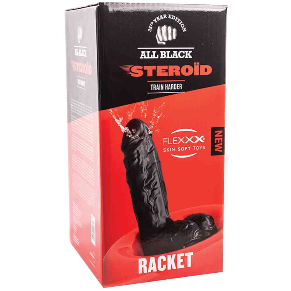 XXL Dildo "Racket Black"