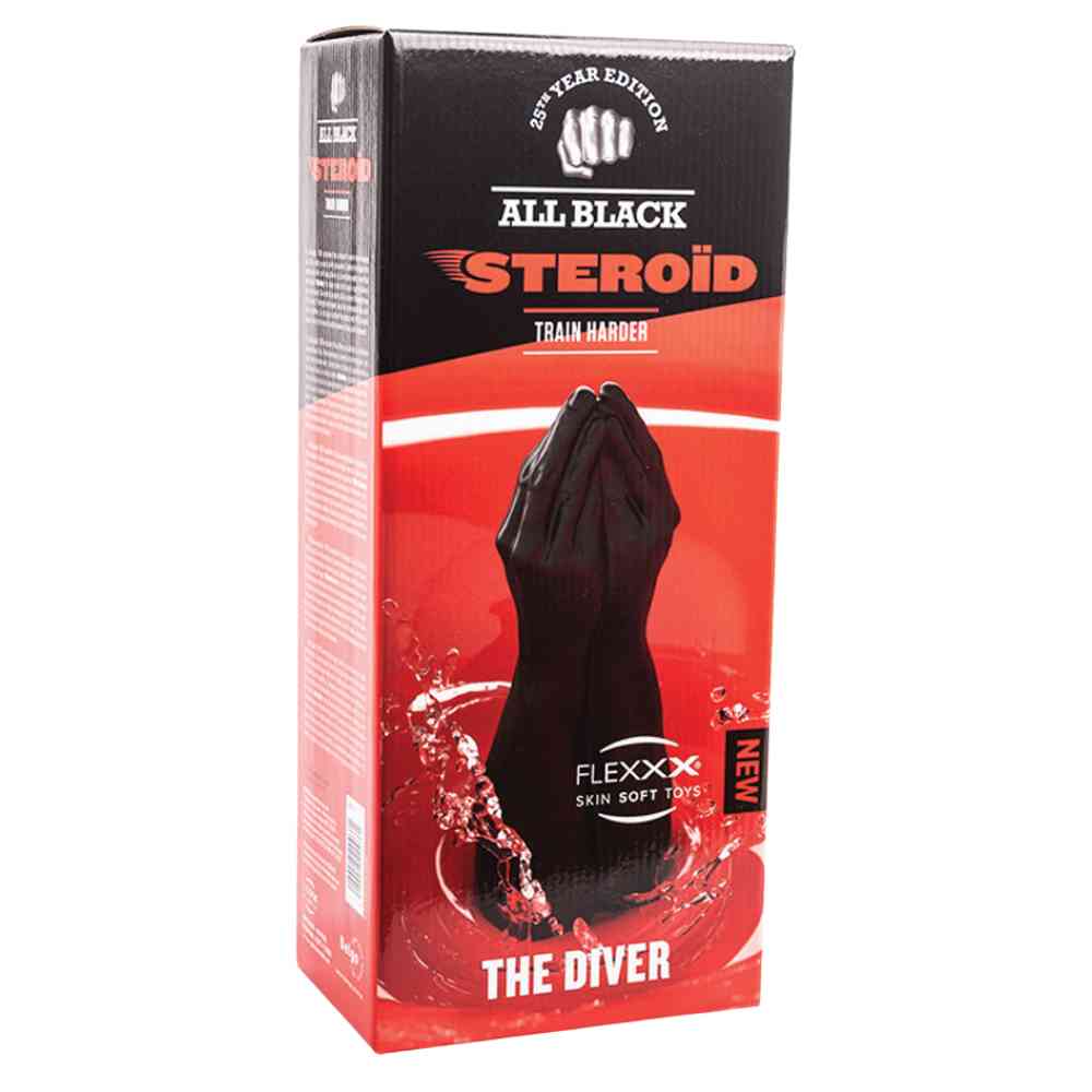 XXL Dildo "The Diver Black"