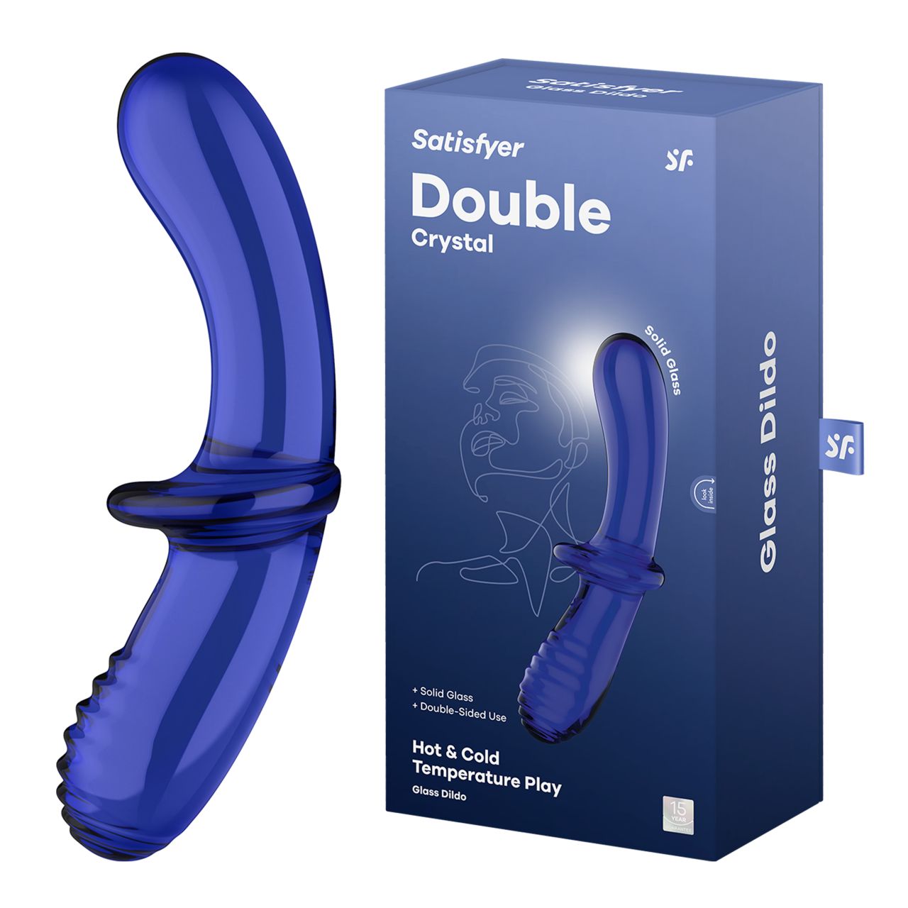 Satisfyer - Doppel Kristall Dildo