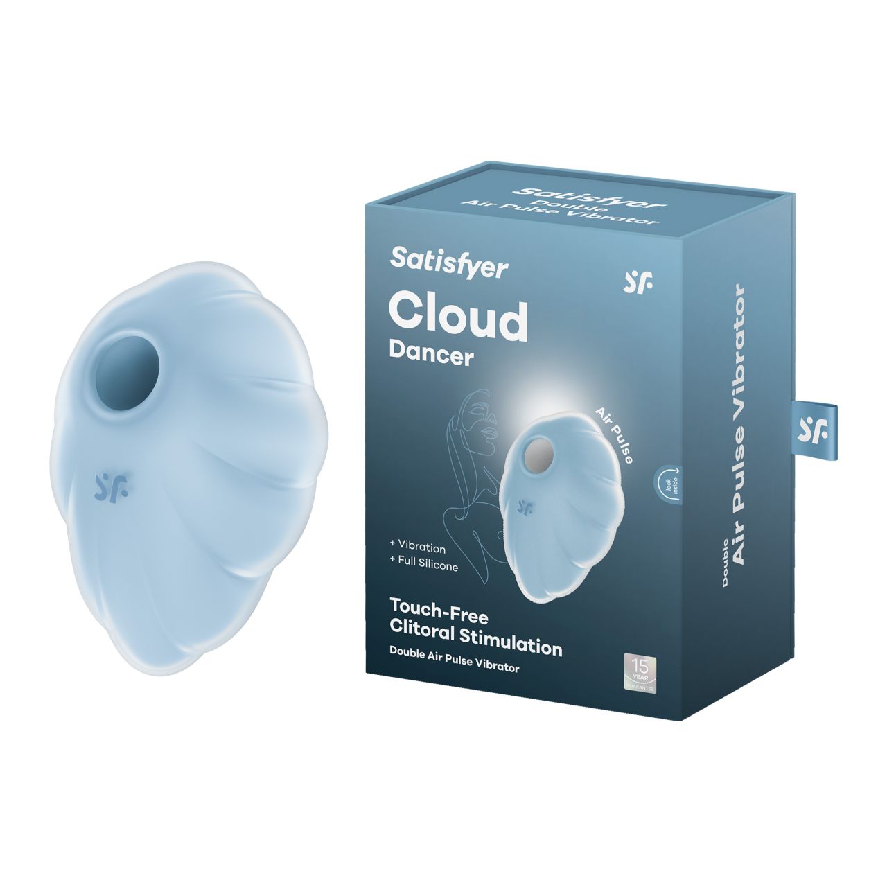 Satisfyer - Cloud Dancer Blue Air Pulse Vibrator