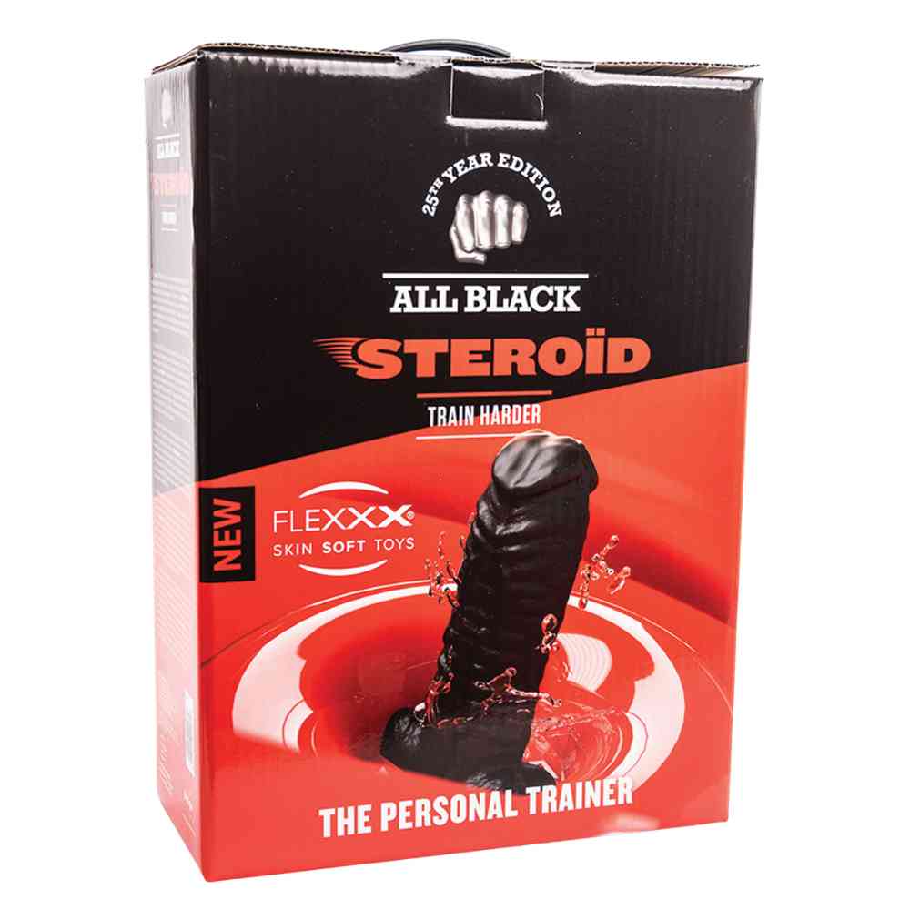 XXL Dildo "The Personal Trainer Black"