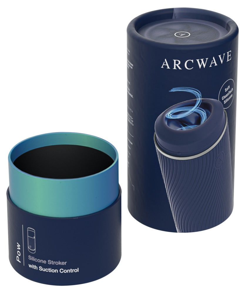 Premium-Masturbator Pow von Arcwave mit Saugkraftkontrolle