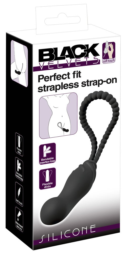 Black Velvets - Strapless Strap-on - flexibler Dildo für Paare