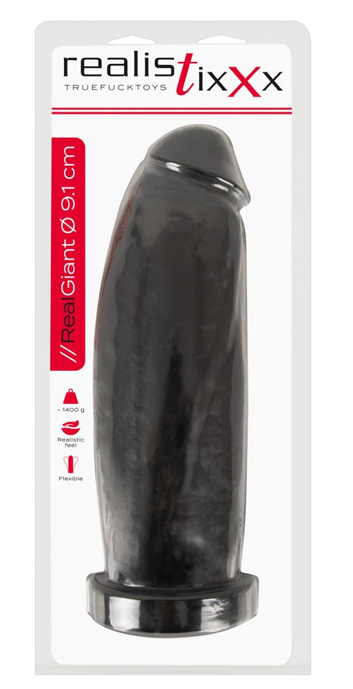 Realistixxx - Real Giant - Flexibler Dildo mit Standfuß