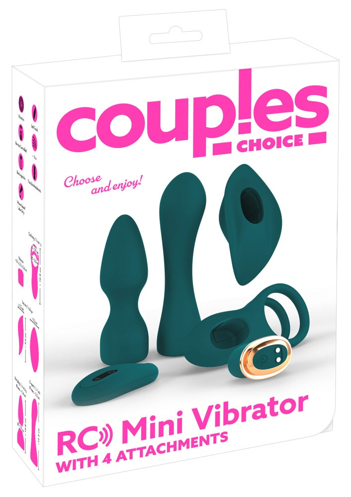 Couples Choice - Toy Set - 5-teiliges Vibrator-Set mit Fernbedienung