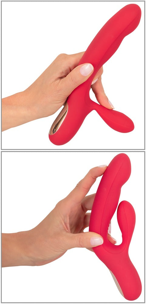 Sweet Smile - Rabbitvibrator mit Klopf-Funktion