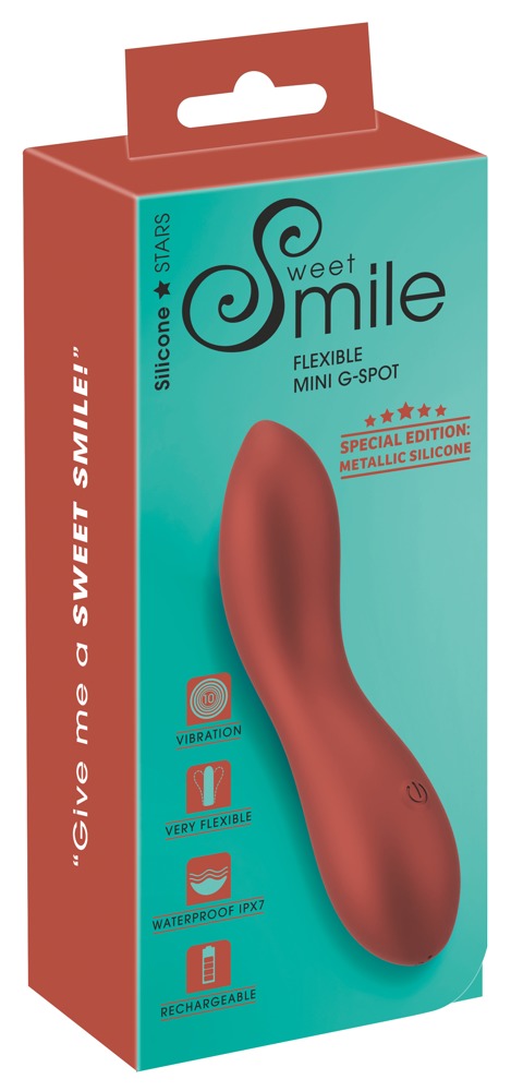 Sweet Smile - G-Punkt-Minivibrator im schimmernden Glossy-Look