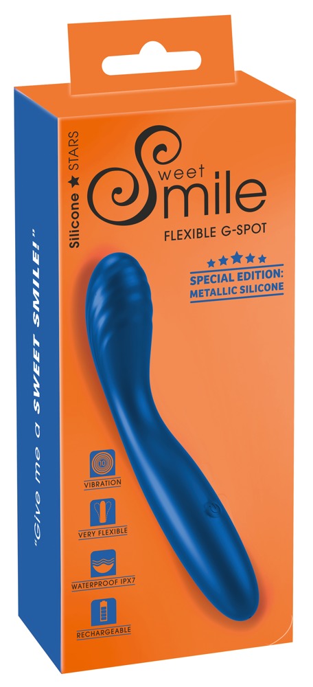 Sweet Smile - G-Punkt-Vibrator im schimmernden Glossy-Look