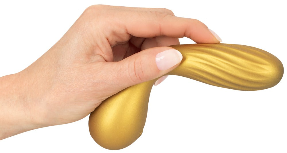 Sweet Smile - Metallic Swirl - Vibrator im schimmernden Glossy-Look