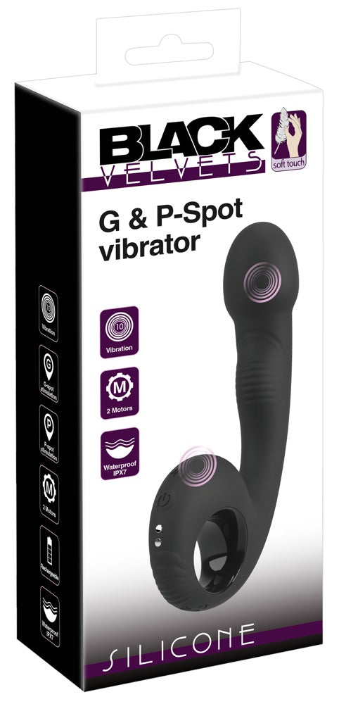 Black Velvets - Vibro-Ring mit Analvibrator