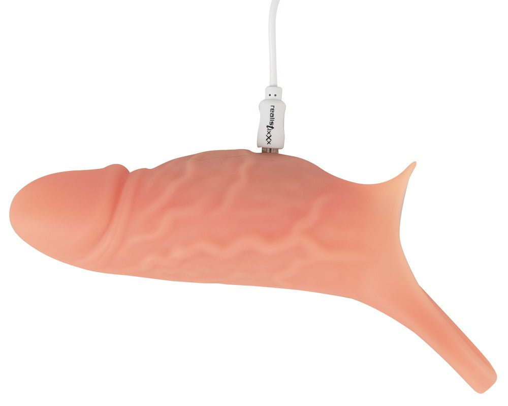 Realistixxx - Vibro-Penissleeve mit Hodenring