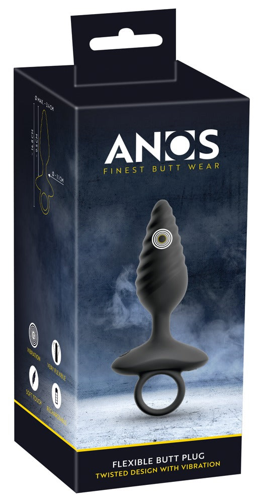 ANOS - Spiralförmiger Vibro-Analplug