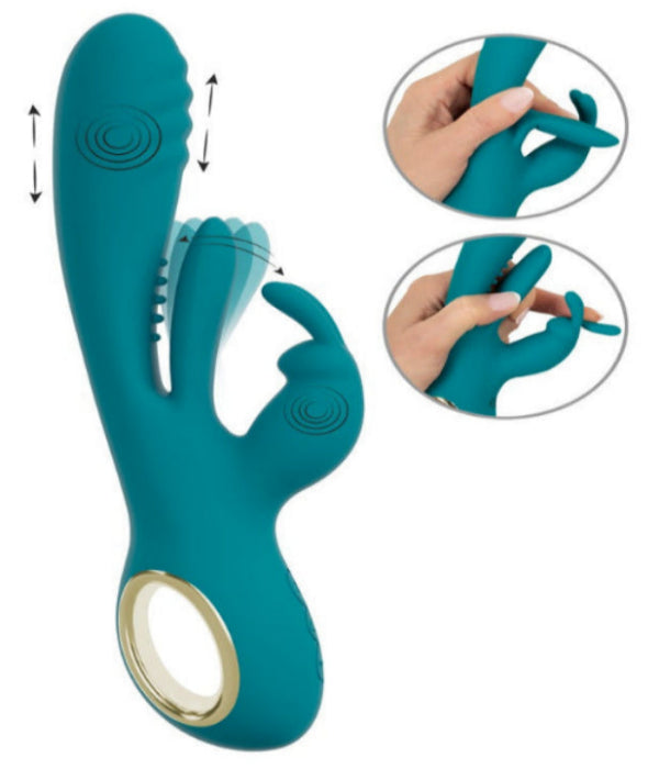 Sweet Smile - Thrusting Rabbit Vibrator