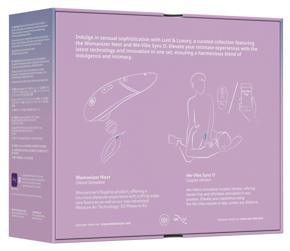 Lust & Luxury - We-Vibe & Womanizer