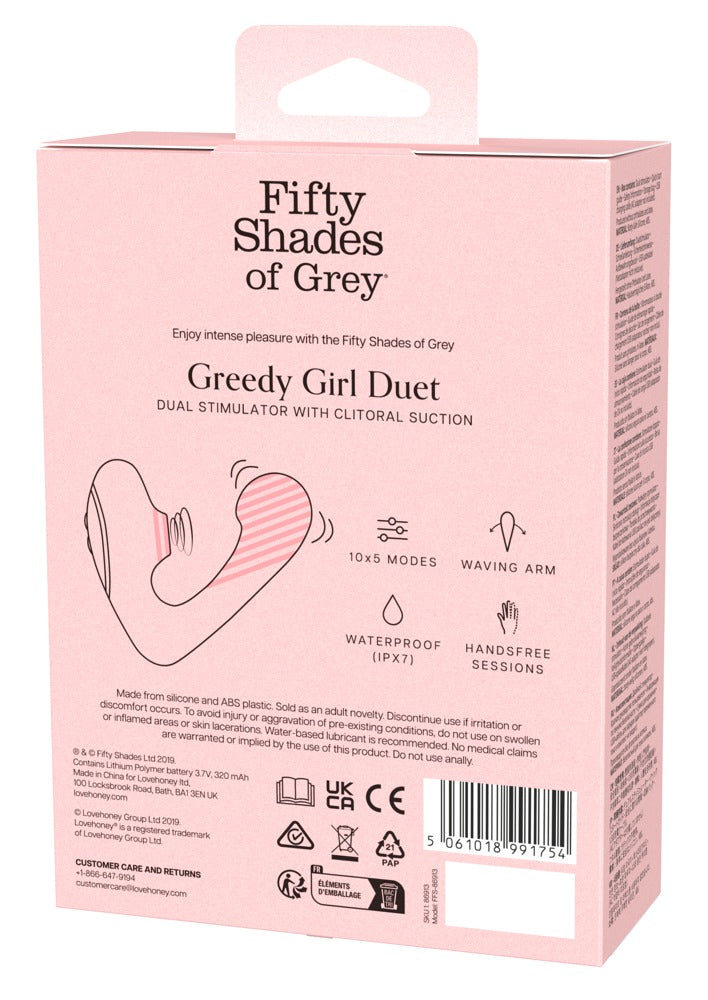 Fifty Shades of Grey - Greedy Girl Duet - Vibrator