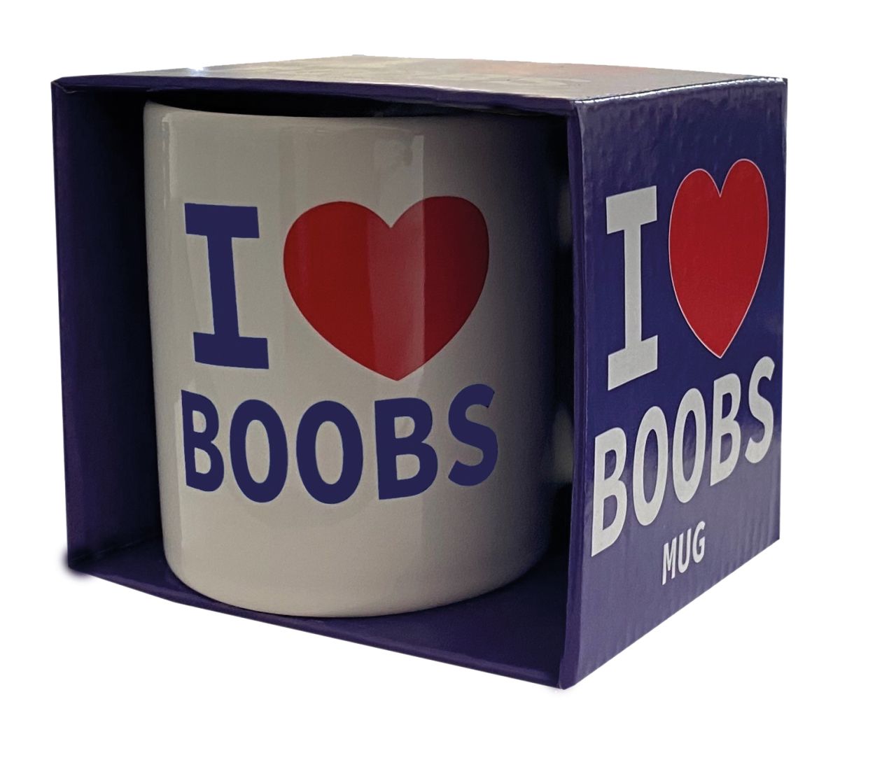 Spencer & Fleetwood - I Love Boobs - Becher