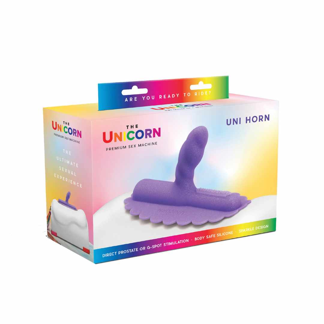 THE COWGIRL Unicorn Uni Horn Silicone Attachment