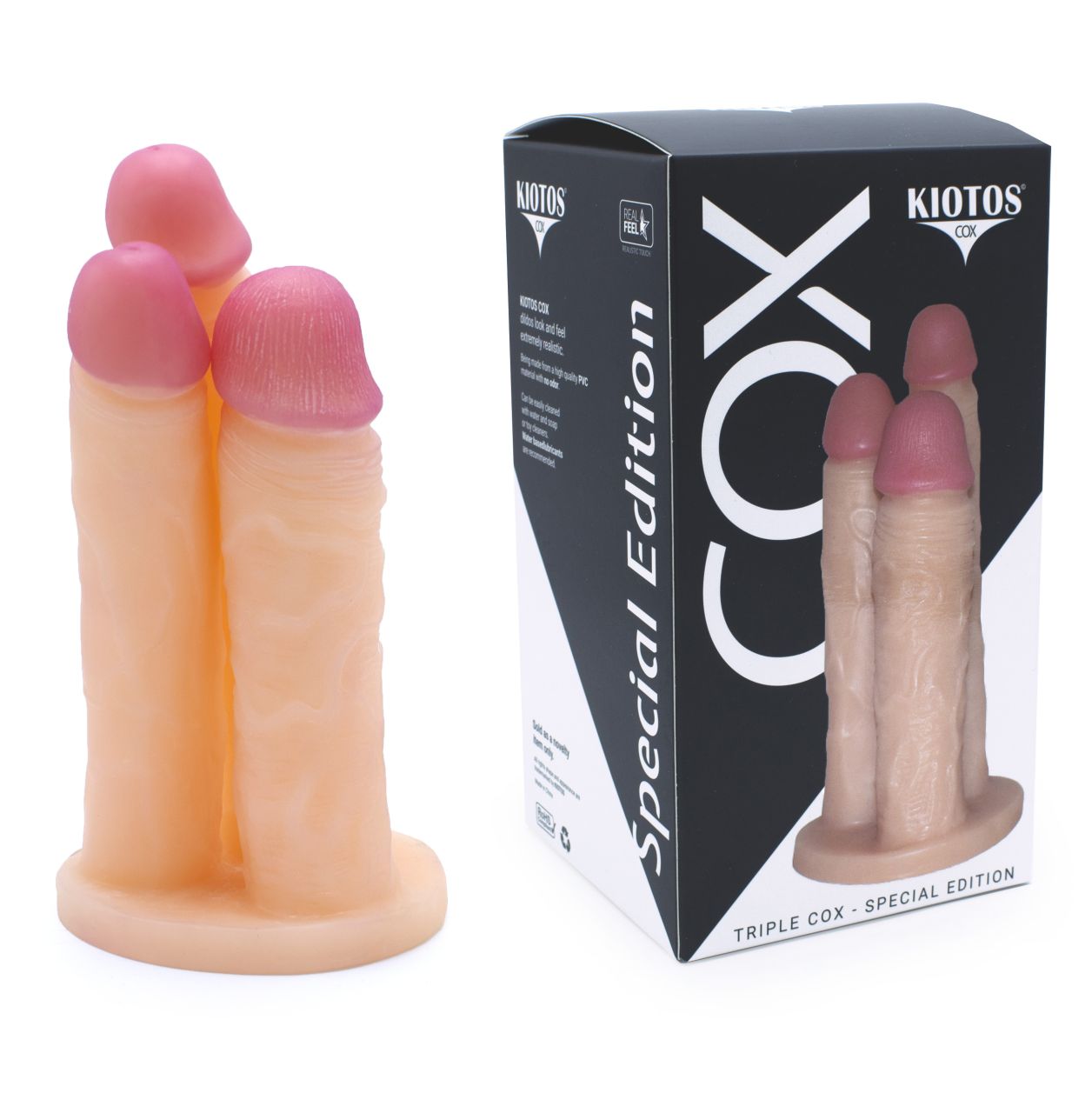 KIOTOS - Dreifach-Dong Dildo