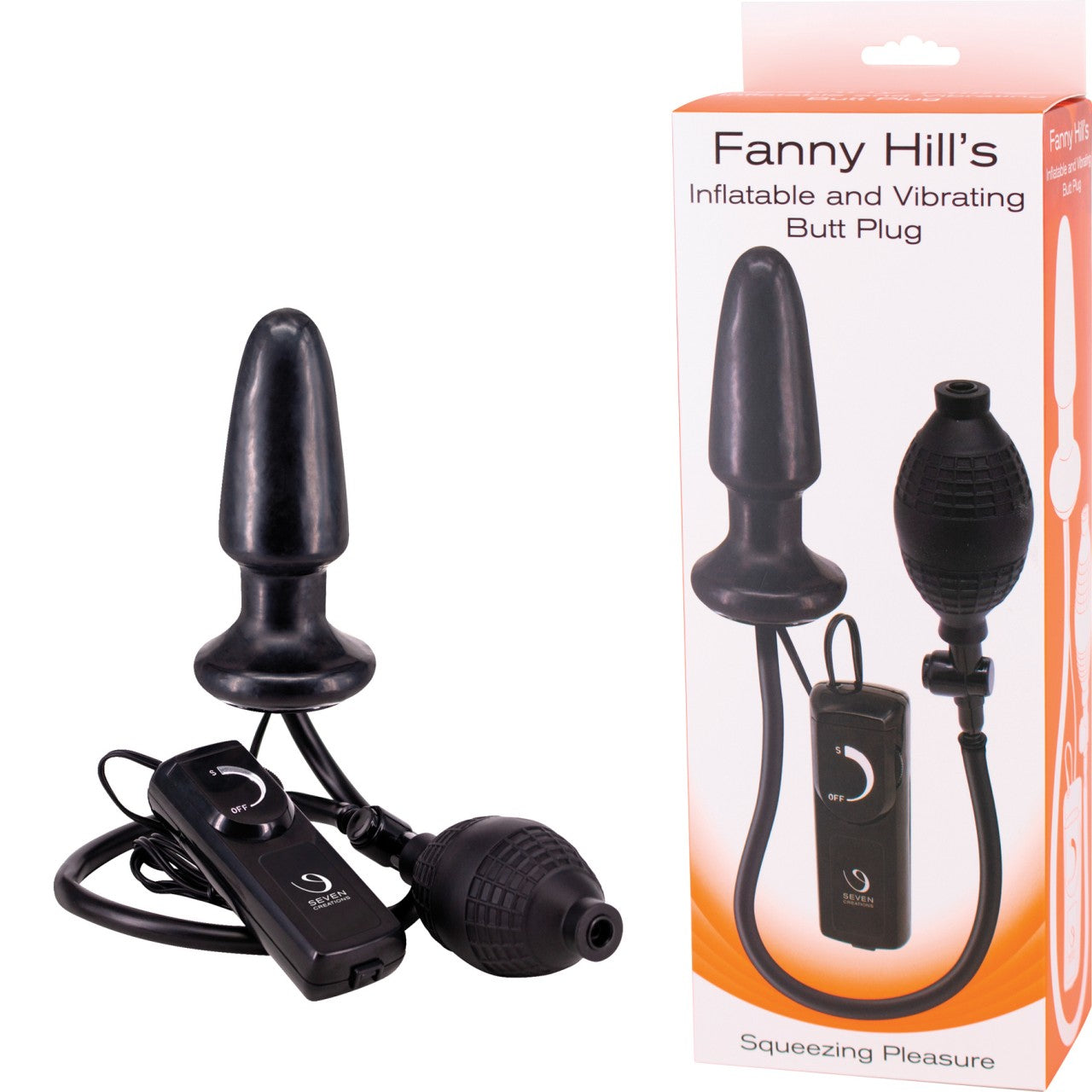 Seven Creations - Fanny Hills - Analplug mit Vibration