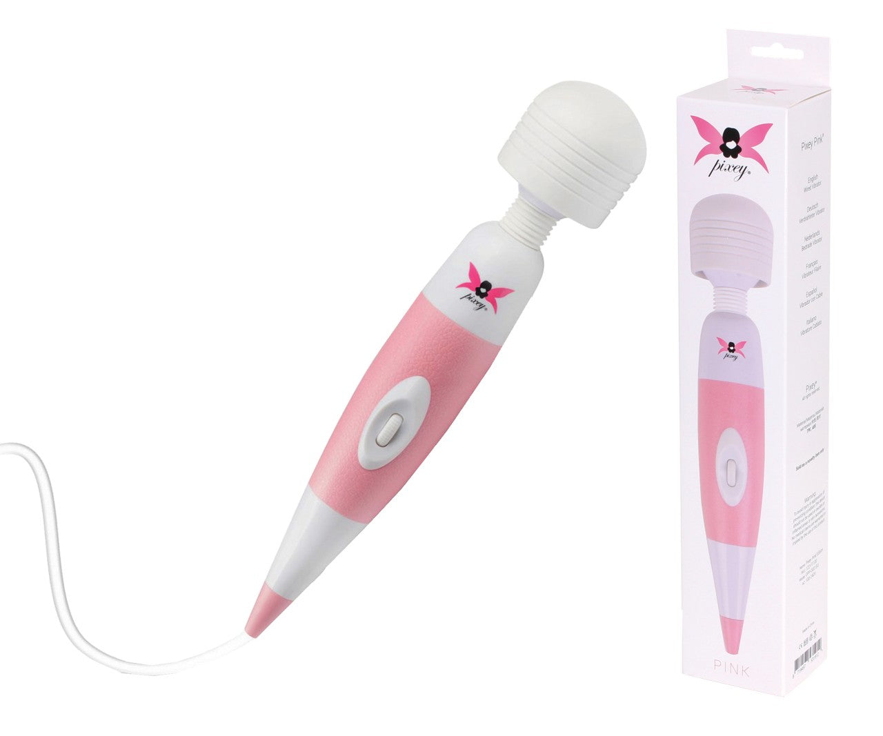 PIXEY - Pink - Wand Massager