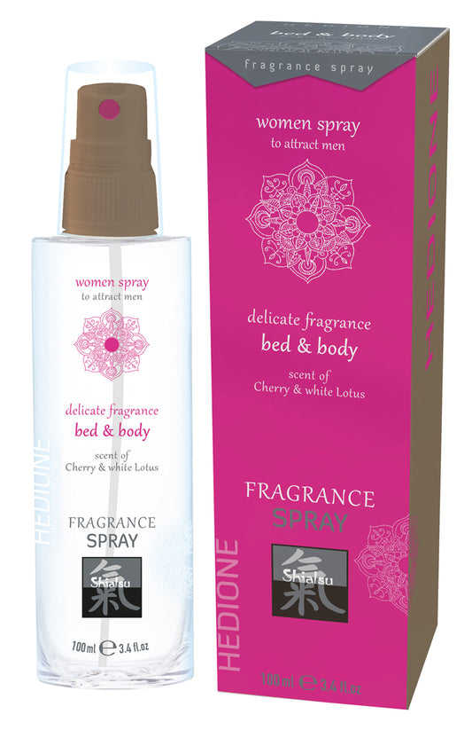 Shiatsu - Bed & Body Spray Pheromone - White Lotus & Kirsche