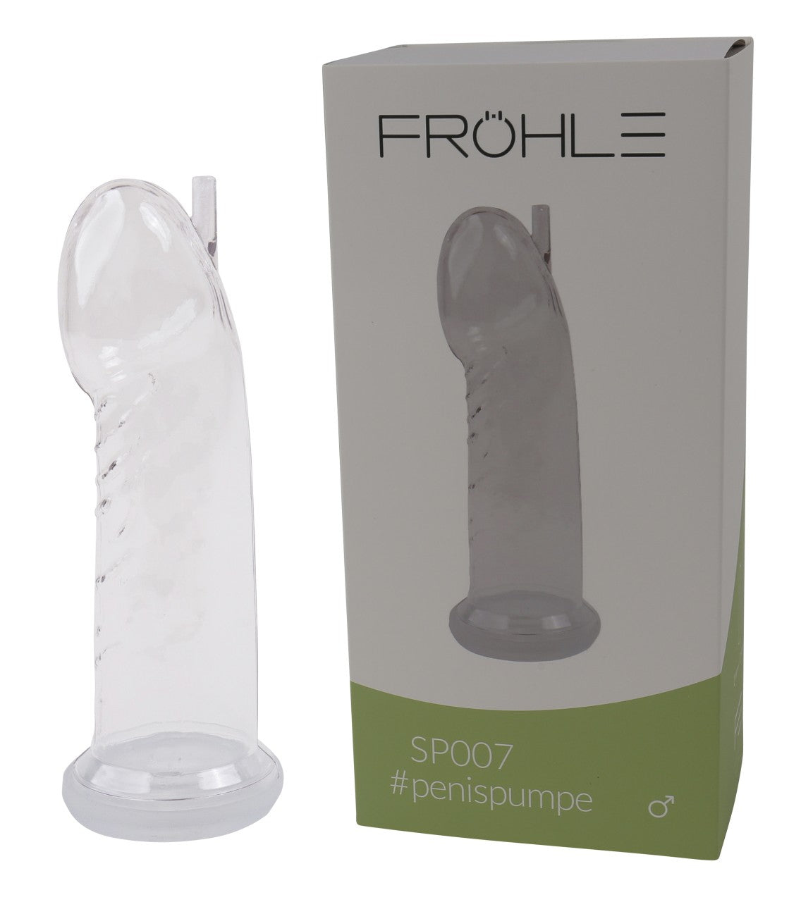 FRÖHLE - Penispumpe Comfort-fit mit anatomischem Zylinder