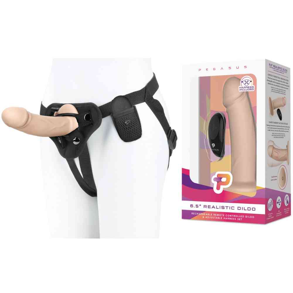 6,5' Dildo & Harness Set