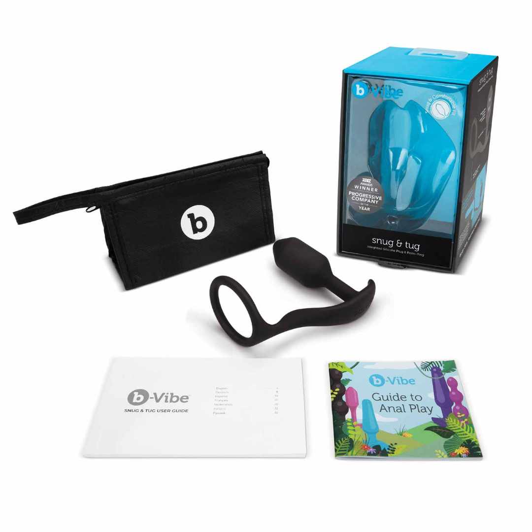 b-Vibe Snug & Tug Black