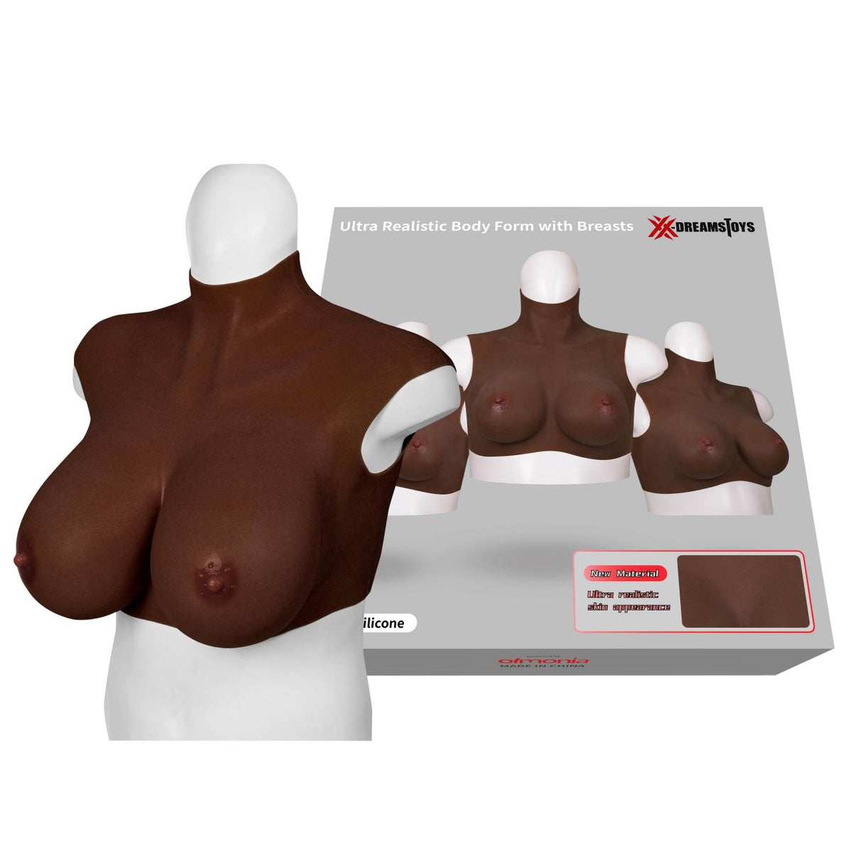 XX-DREAMSTOYS - Ultra Realistic Breast Form Size L (E-Cup)