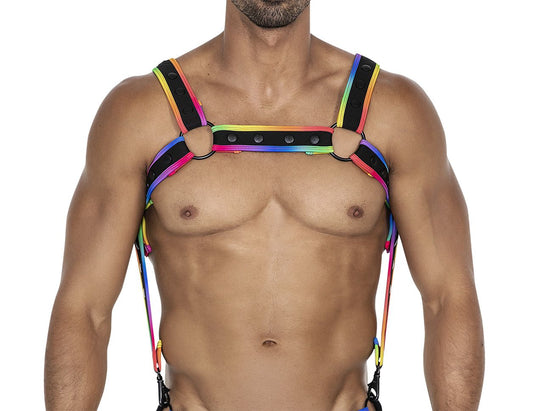 CUT4MEN - Neopren-Harness mit O-Ringen