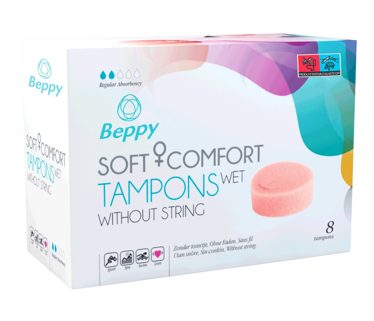 Beppy - Soft-Tampons - diskreter & komfortabler Periodenschutz