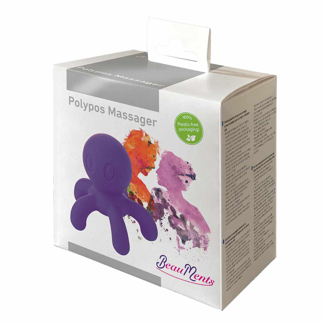 BeauMents Polypos Massager lila