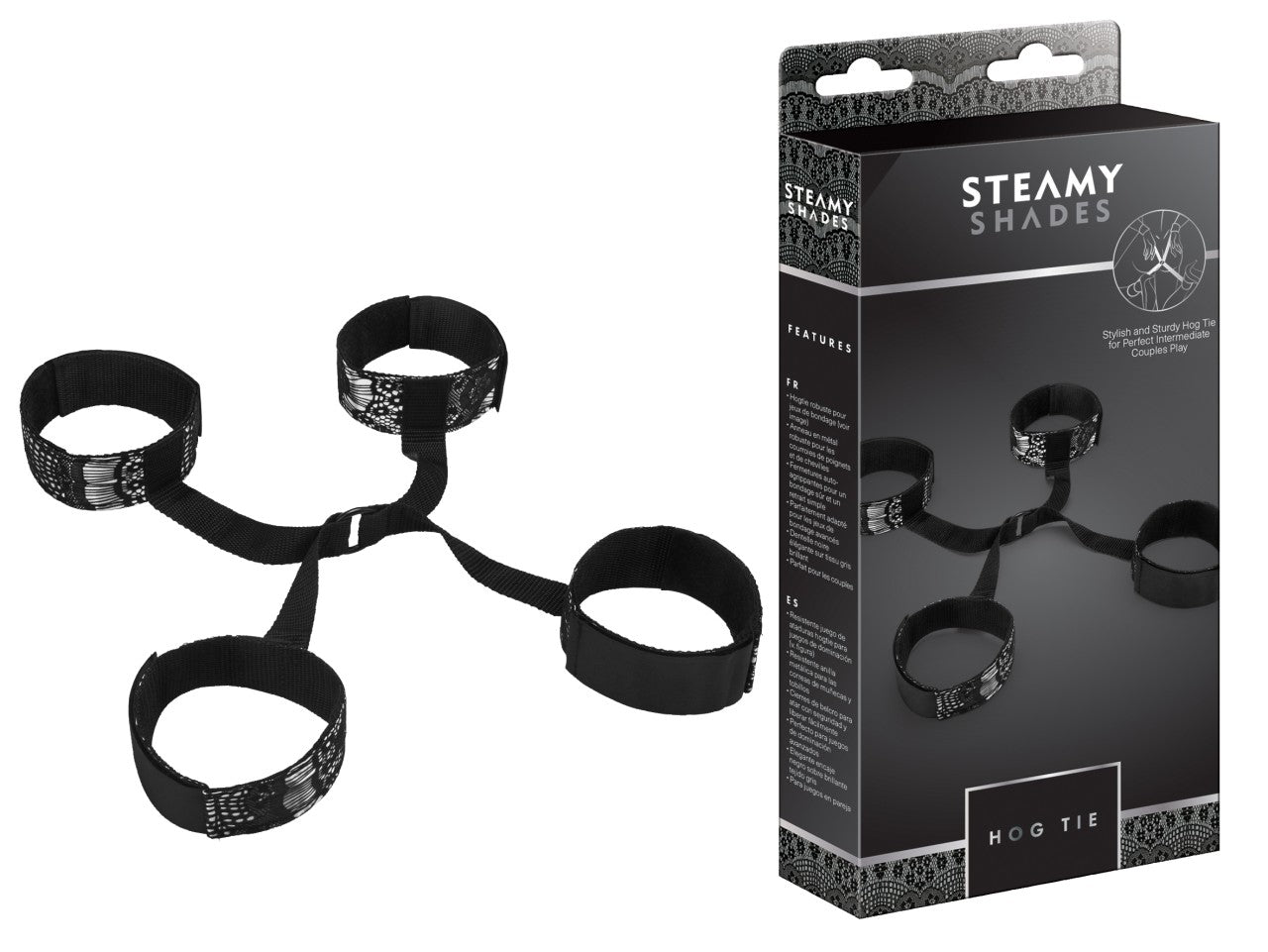 STEAMY SHADES - Stabiler Hog Tie für Fesselungsspielchen