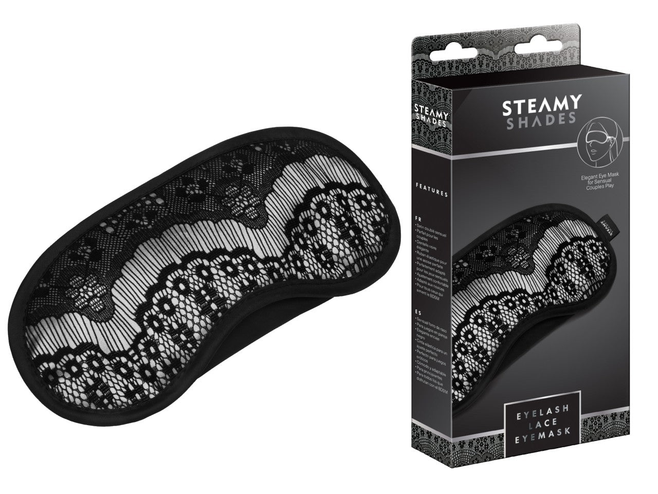 STEAMY SHADES - Eyelash Lace - Augenmaske