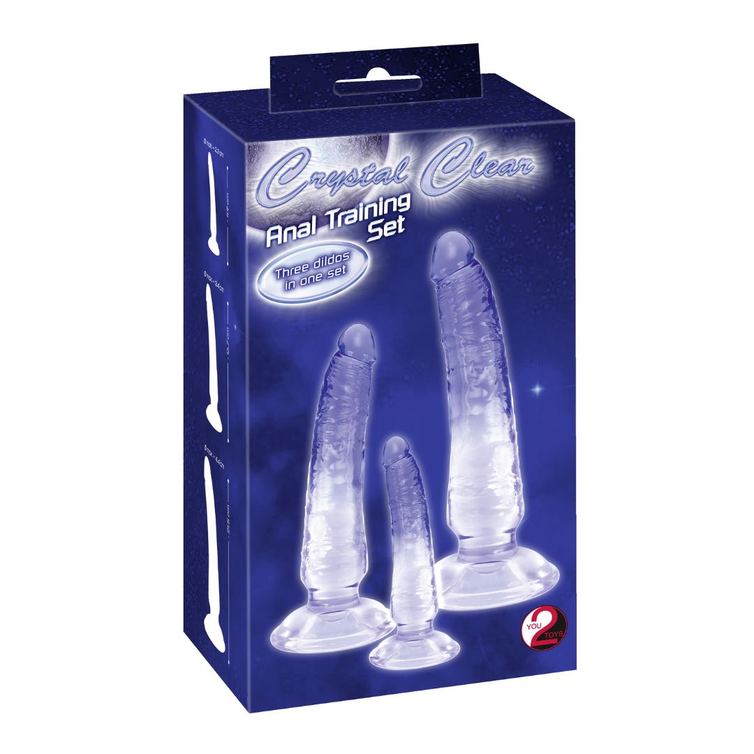 3-teiliges Dildo-Set „Anal Training"