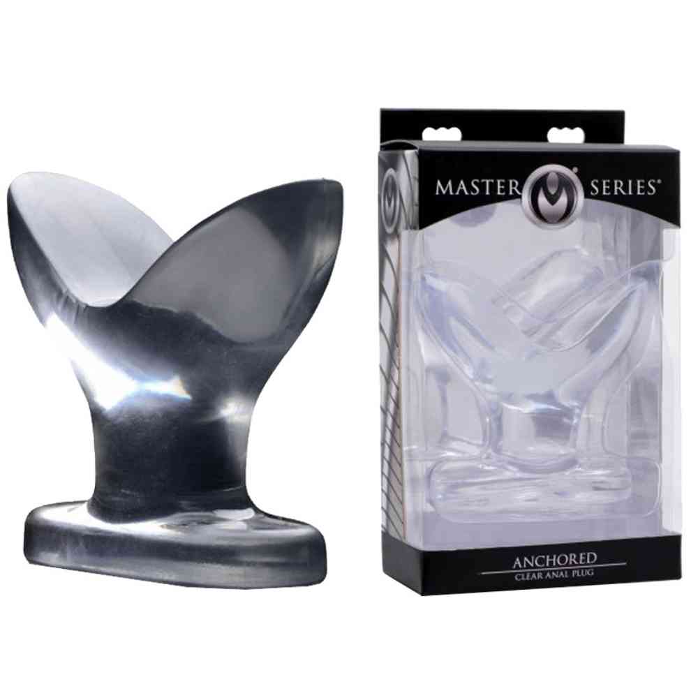 Anal Plug "Anchored" Clear