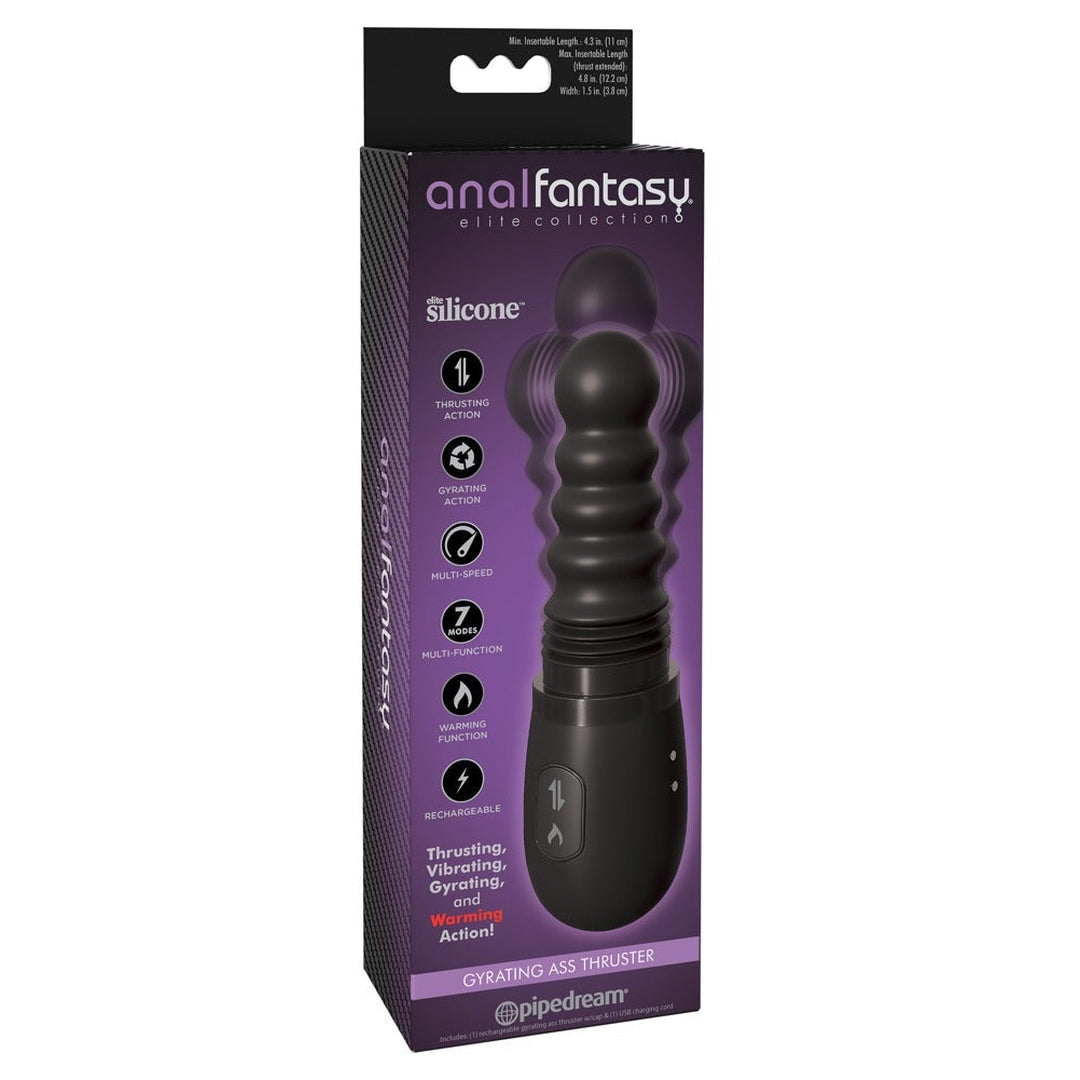 Analdildo mit Kreis-, Stoß- und Vibrationsfunktion Gyrating Ass Thruster OH MY! FANTASY