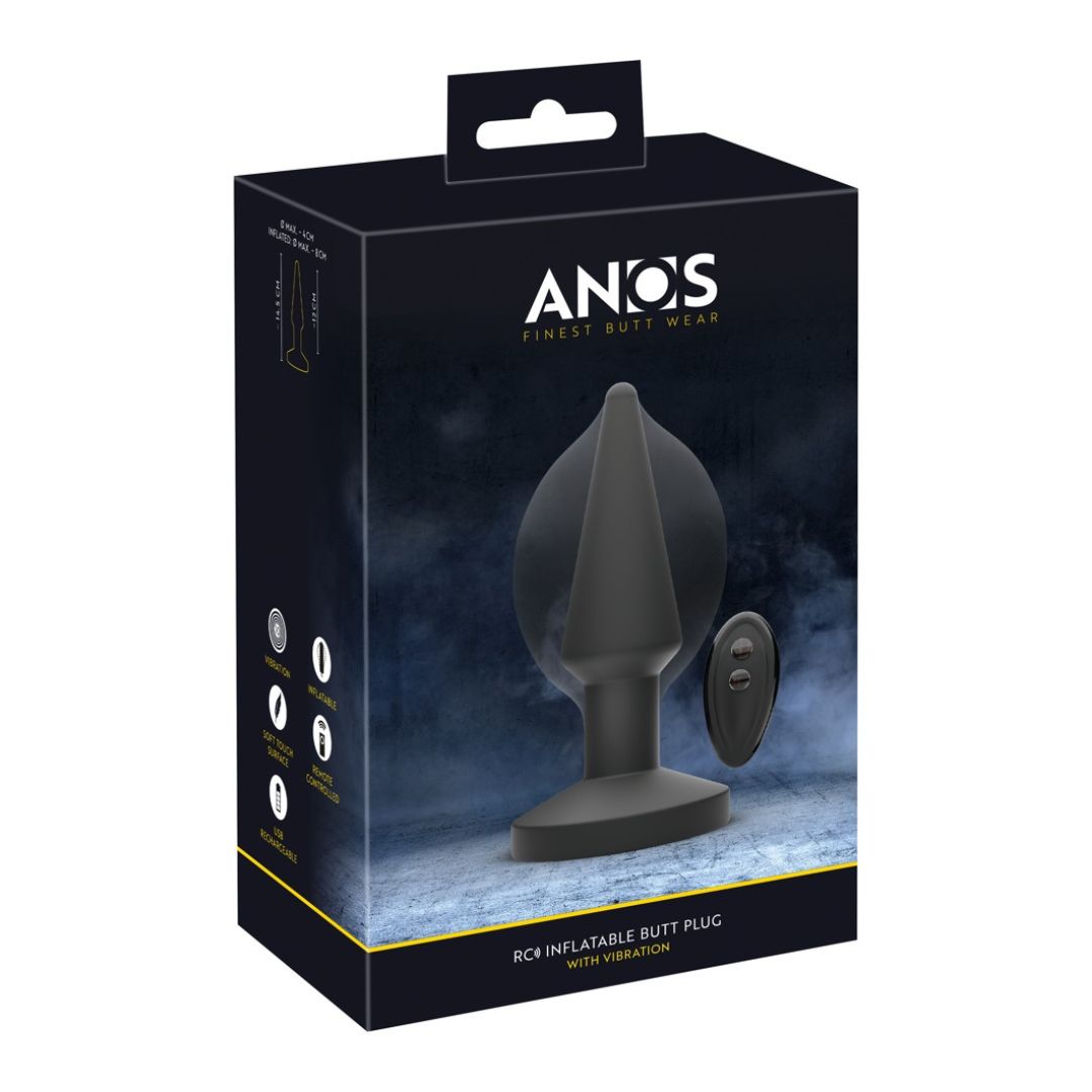 Analplug „RC Inflatable Plug with Vibration“ OH MY! FANTASY