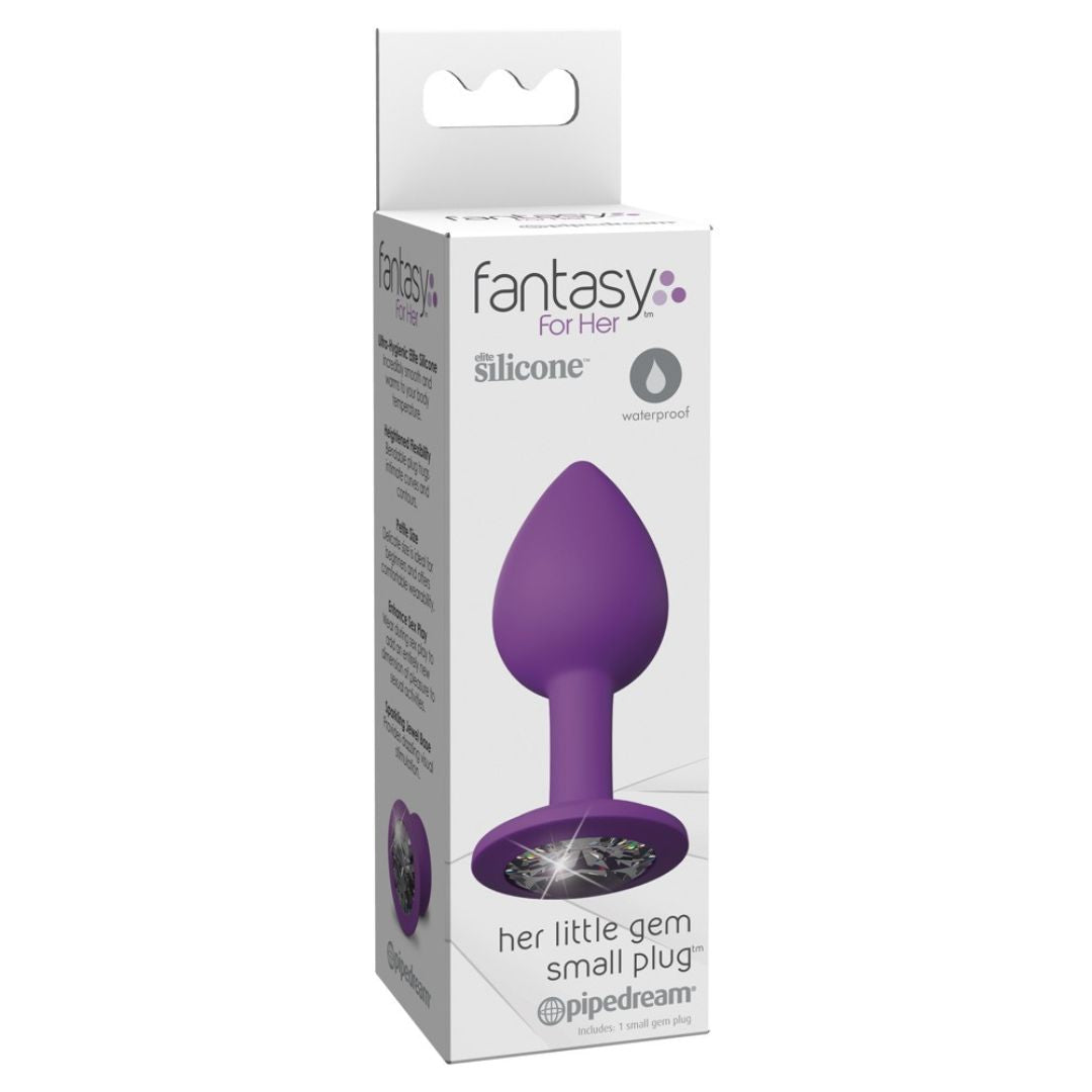 Analplug in konischer Form mit Schmuckstein OH MY! FANTASY