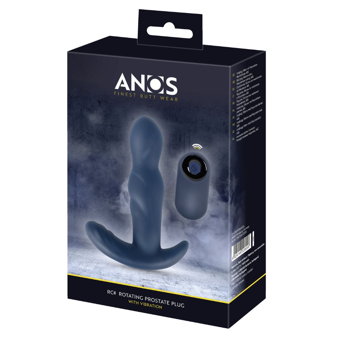 Vibro-Analplug „RC Rotating Prostate Plug with Vibration"