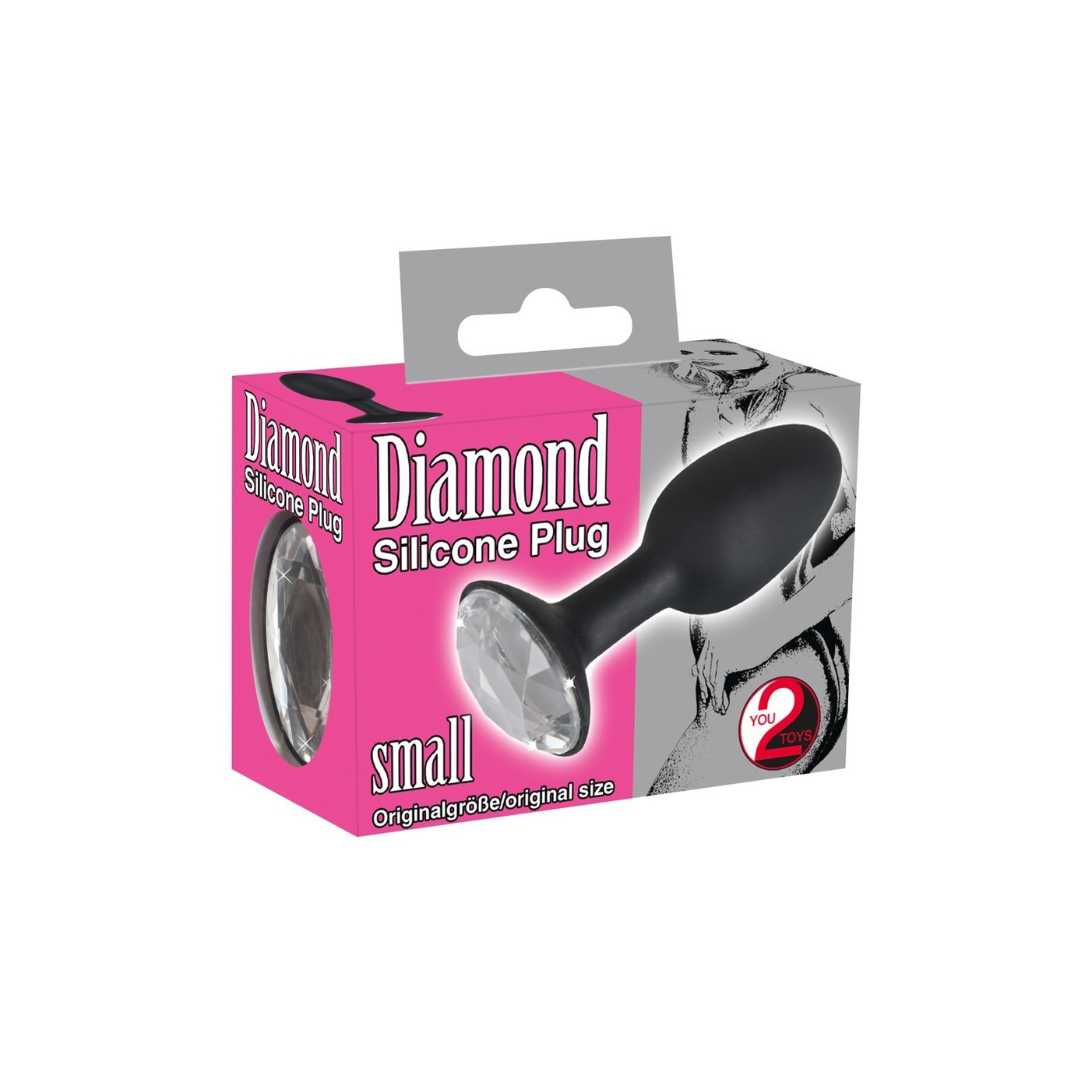 Analplug „Diamond Silicone Plug“