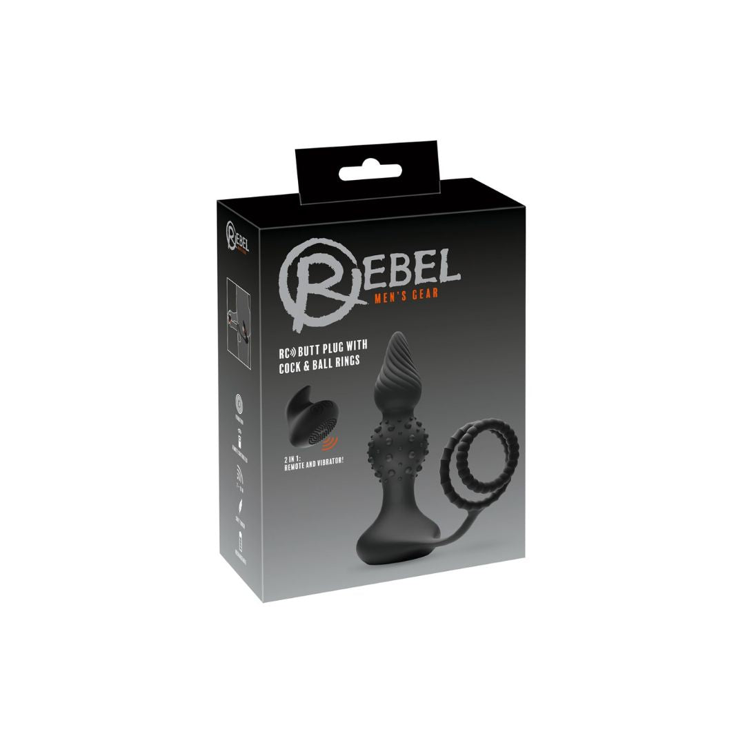 Analvibrator mit Penisring OH MY! FANTASY