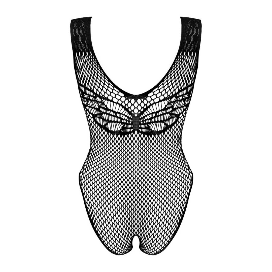 Body mit offenem Schritt und Bienenmotiv