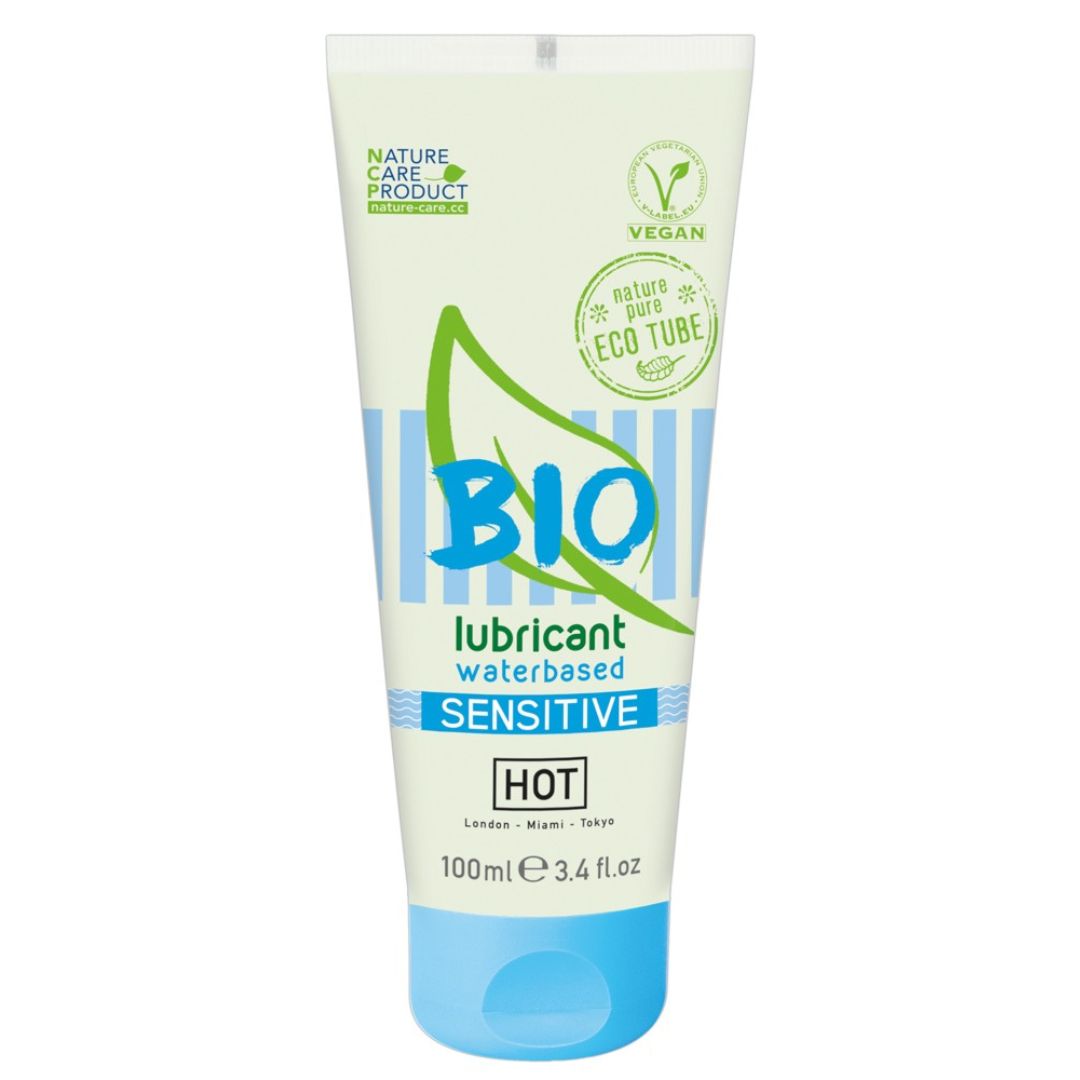 Gleitgel "HOT BIO waterbased Sensitiv"