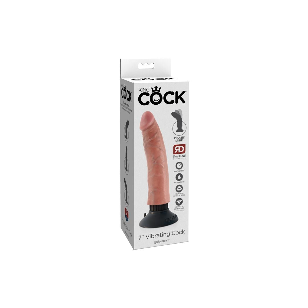 Naturvibrator „7" Vibrating Cock“ - OH MY! FANTASY