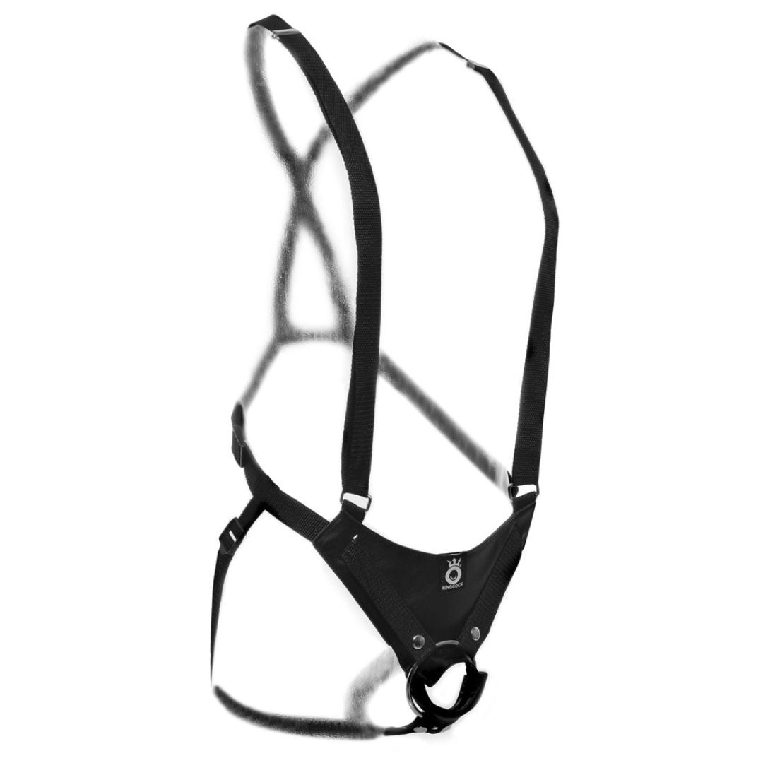 Strap-on Harness mit Dildo „Hollow Strap-On Suspender System“ - OH MY! FANTASY